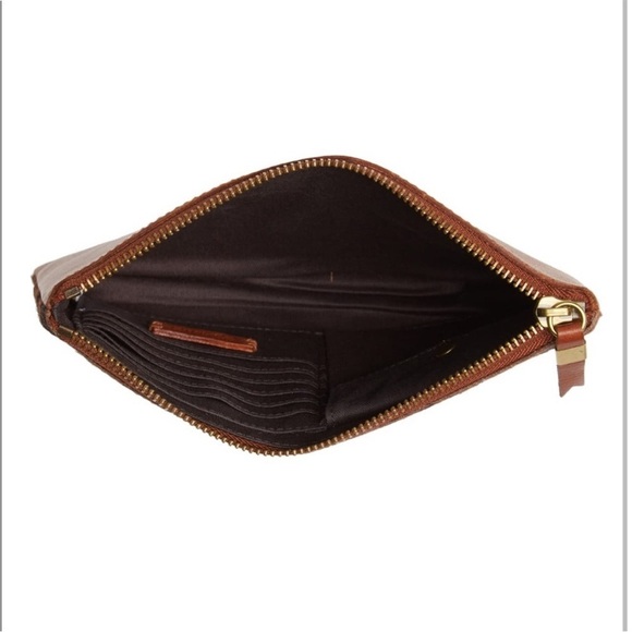 MADEWELL Leather Pouch Clutch in Genuine Calf Hair - Picture 6 of 6